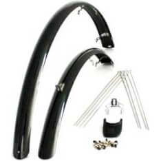 Eurofender Fender Set Eleganz 58mm 2 29 Schwaarz