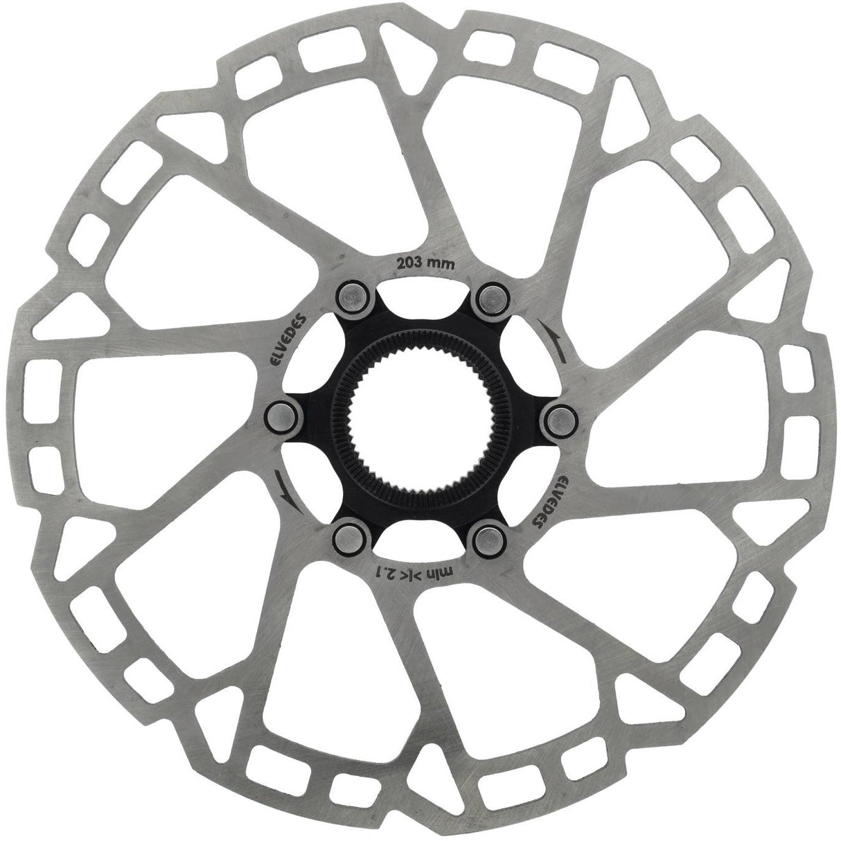 ELVEDES BRAKE DISC CENTERLOCK Ø203MM T = 2,3mm