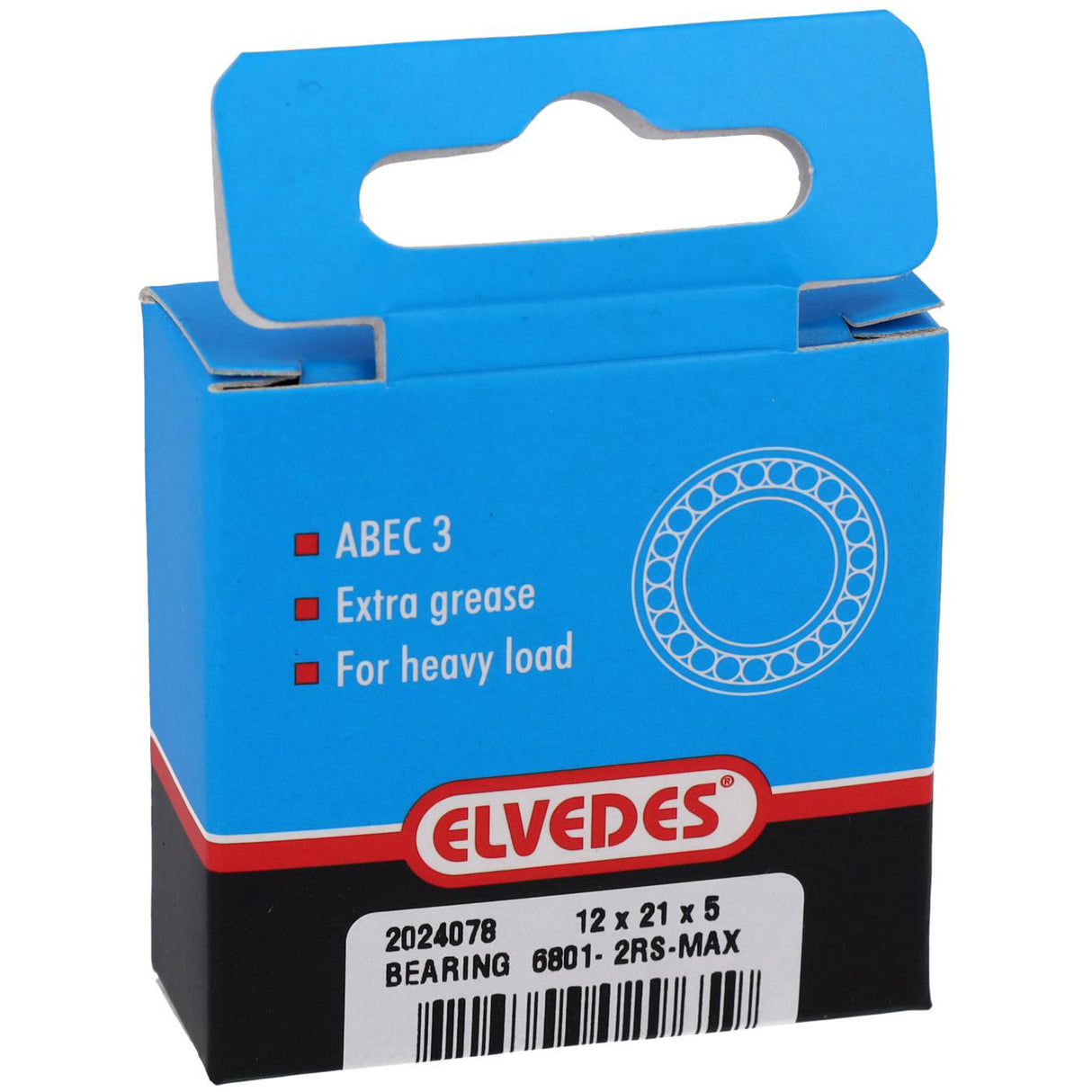 Elvedes lager 6801 max - 12 � 21 � 5
