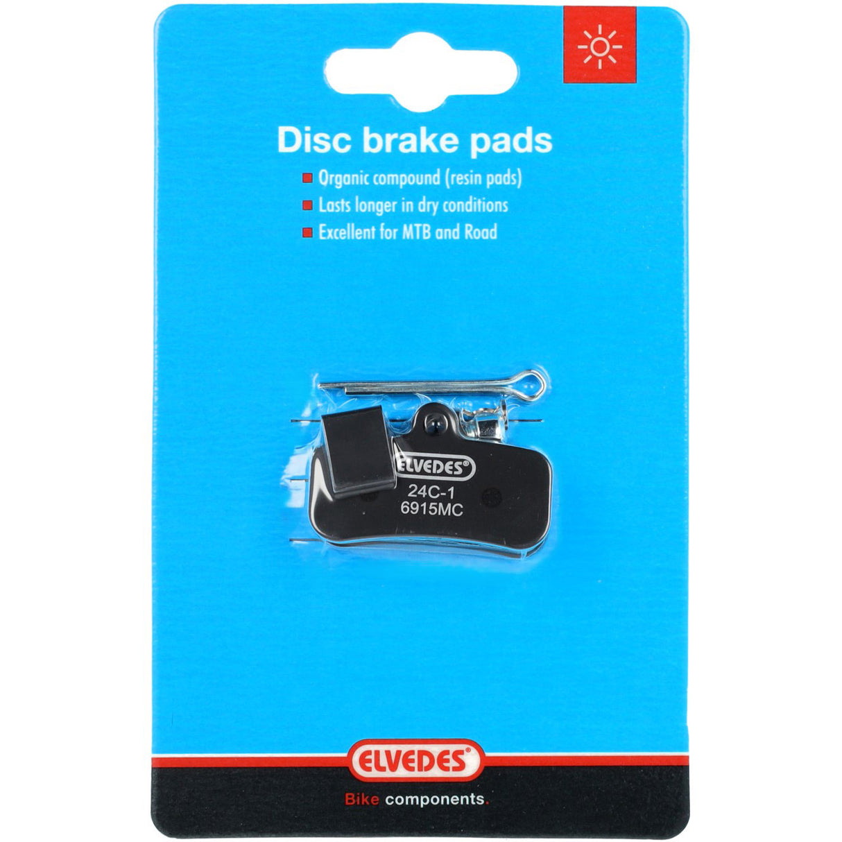 Elfudes Disc Bremsblock Set 6915MC 5mm