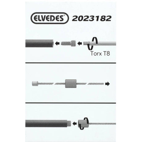 Connexion Elvedes réglée à l'intérieur pour Buitenkabel