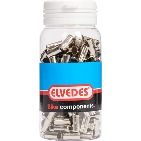 Elvedes cable cap 5mm push fit 6-sided brass (200pcs)