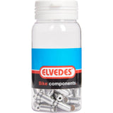 Elvedes cable end cap 5mm sealed alu silver (50pcs)