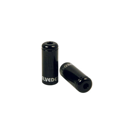 Elvedes Black 5.0mm Cable End Cap | Aluminum | 50 Pieces