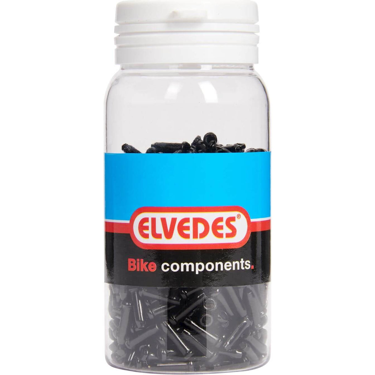 Elvedes Antirafeldopjes 2,3mm zwart (500x) alum. ELV2012013