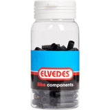Elvedes cable cap 4.3mm PVC black sealed (100pcs)