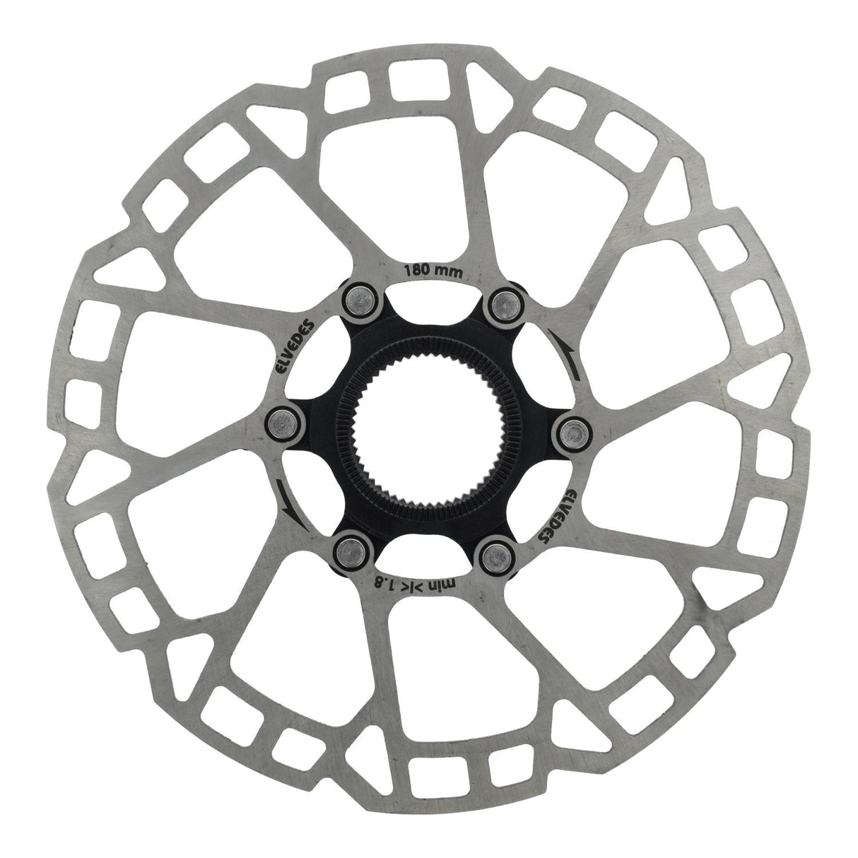 ELVEDES BRAKE DISC CENTERLOCK Ø180MM T = 2,0mm