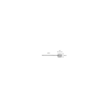 Elvedes Link câble intérieur �0,9mm 2500mm n�4x4 acier inoxydable