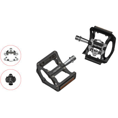 ELVEDES PEDALS EP Superlight 9 16 Aluminium Black