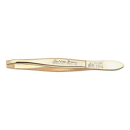 Pinzeta Erbe Solingen pozlacená zakřivená 8cm (erbe92314)