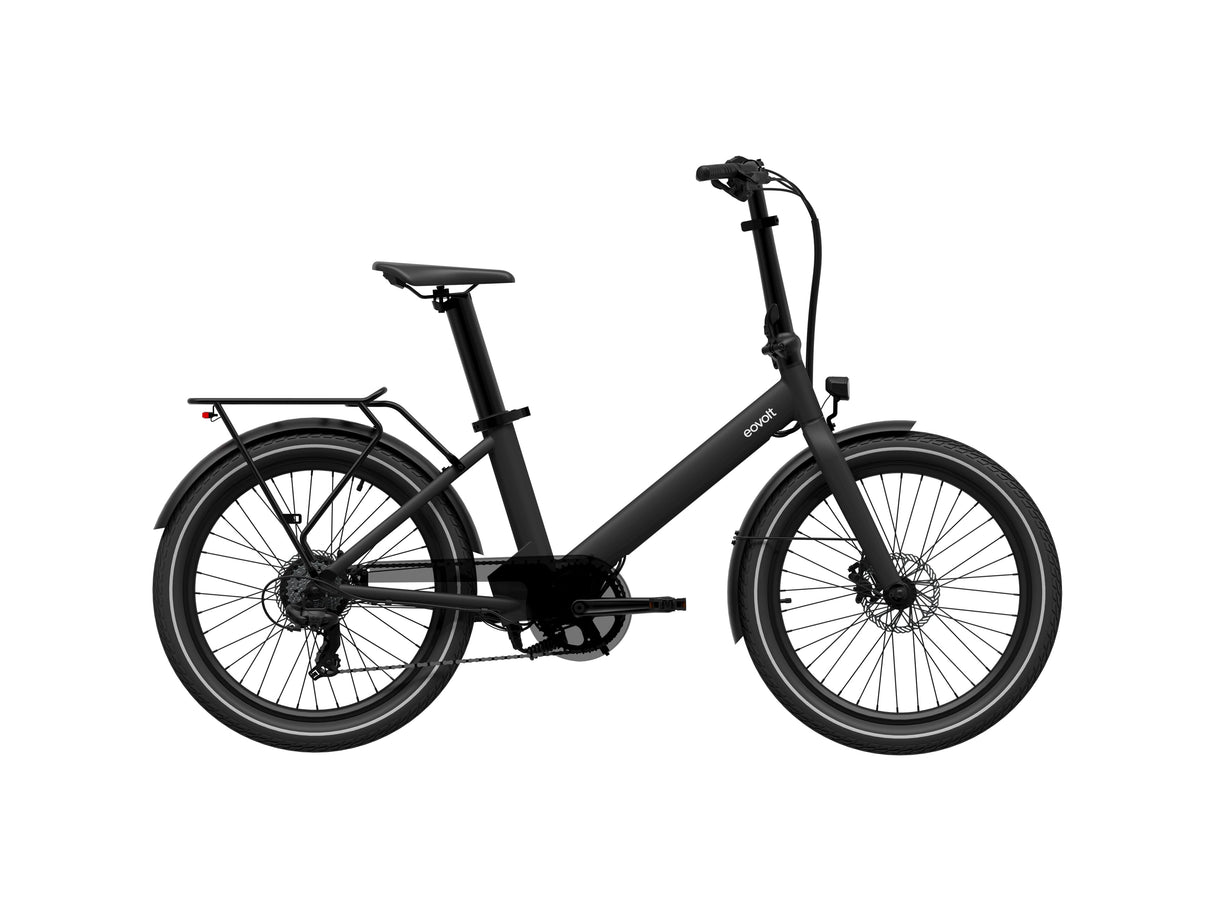 EOVOLT Electrical Compact Bike Evening 24 V2 Black