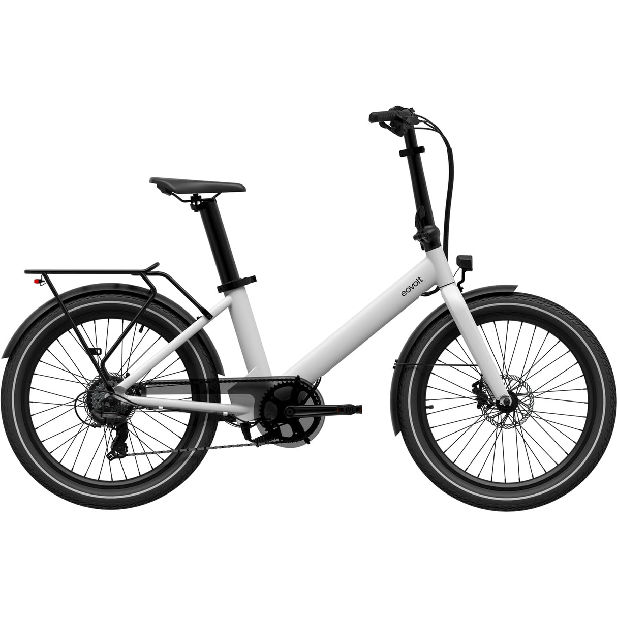 Eovolt Elektrische compactfiets Evening 24 v2 grijs