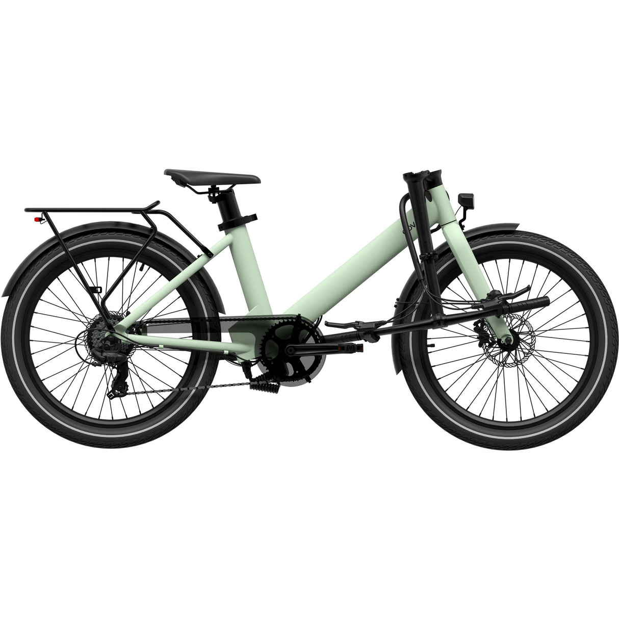 Eovolt Electrical Compact Rower Evening 24 V2 Green