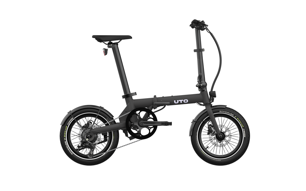 Uto electric folding bike og16 v0 black