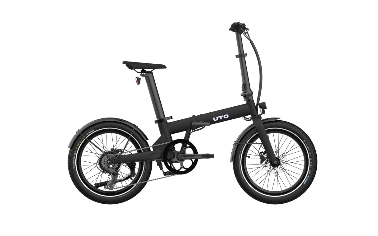 Uto electric folding bike og20 v0 black
