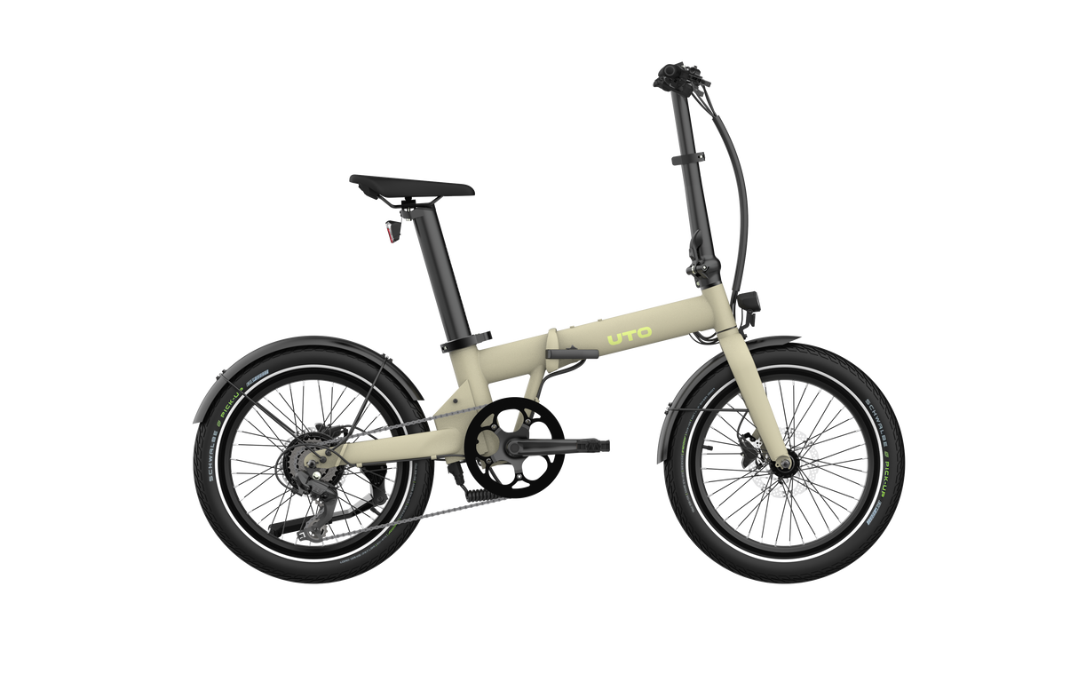 Uto electric folding bike og20 v0 sand