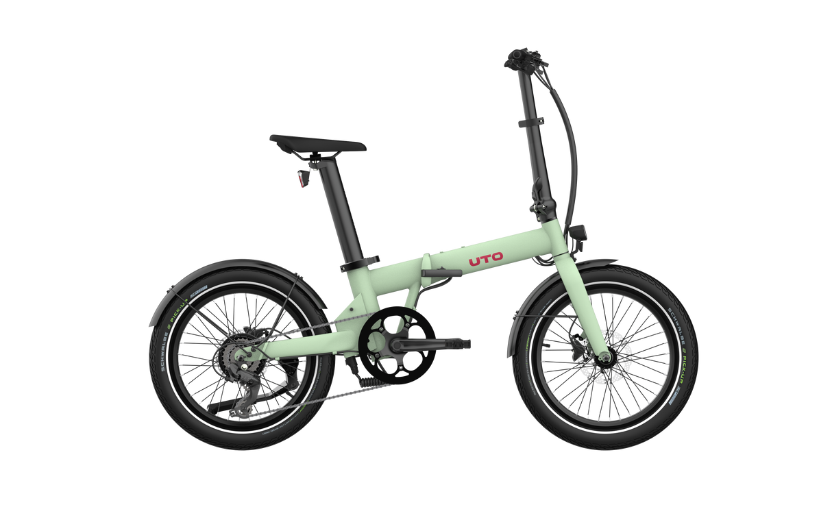 Uto electric folding bike og20 v0 green
