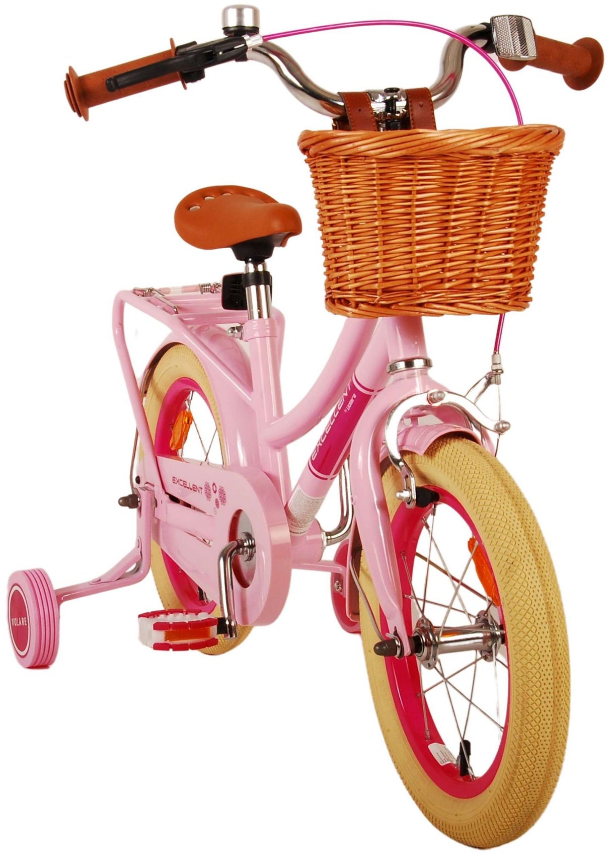 Volare Volare Kinderfiets Meisjes 14 inch Roze