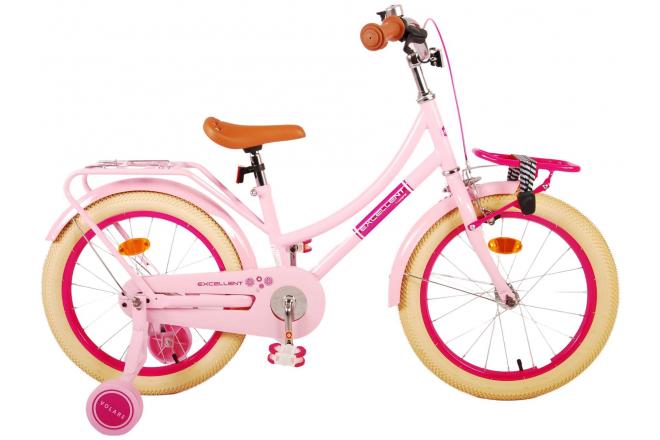 Volare Volare Kinderfiets Meisjes -18 inch Roze 95% afgemonteerd