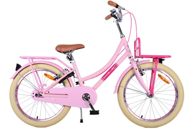 Volare Volare Children's Bike Girls 20 pouces rose deux freins à main