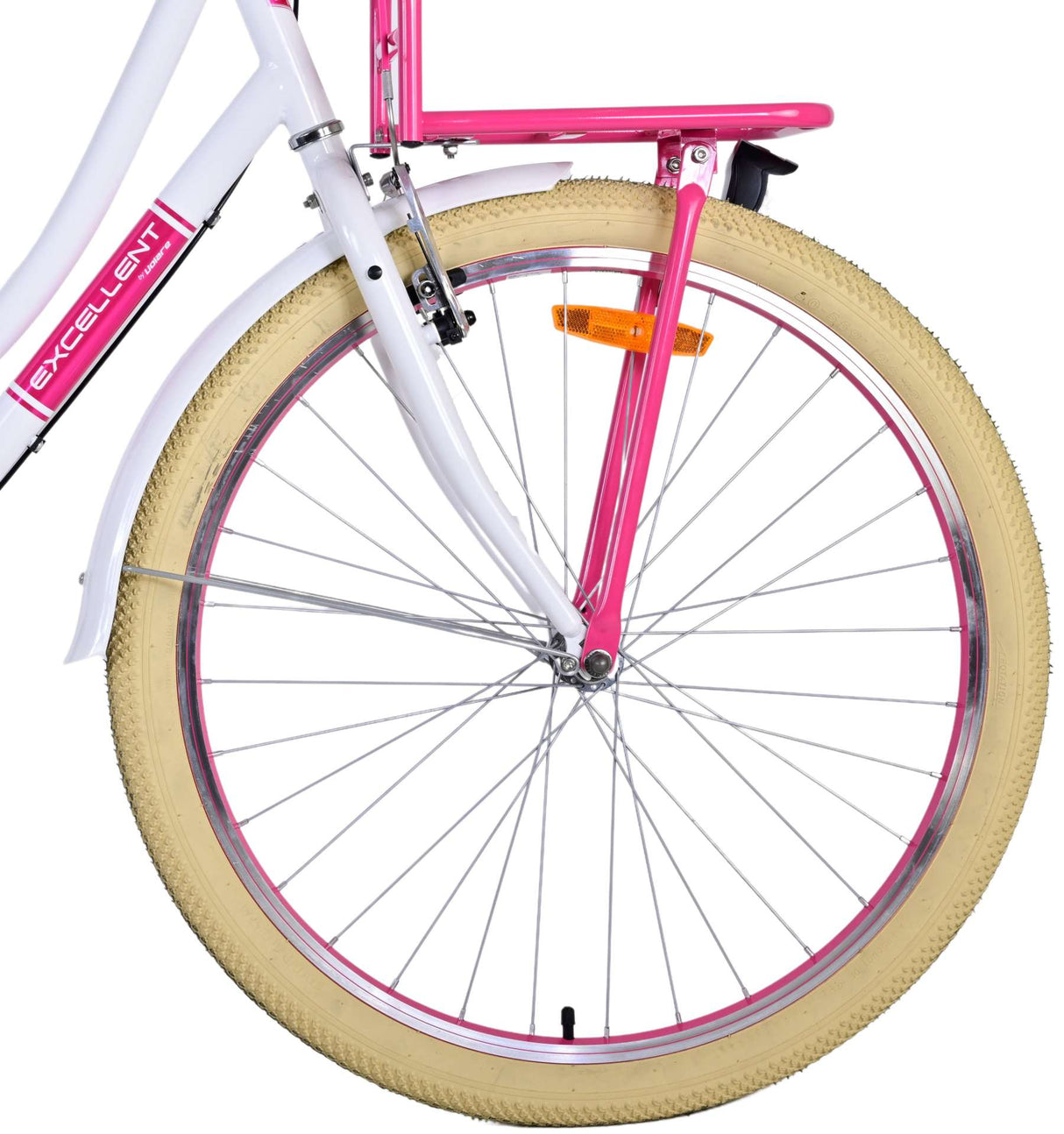 Volare Volare Children's Bicycle Girls 26 tommers hvite 3 gir