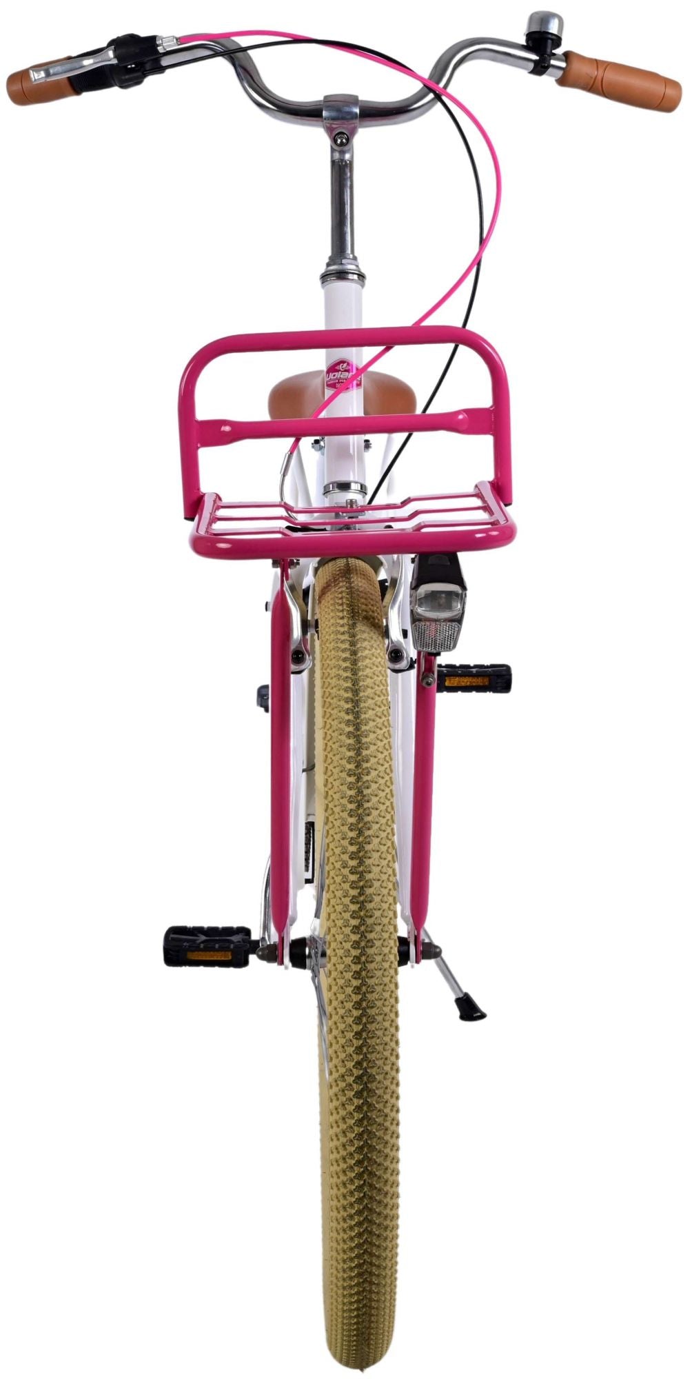 Volare Volare Children's Bicycle Girls 26 tommers hvite 3 gir