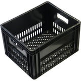 Bicycle crate black 40 liters