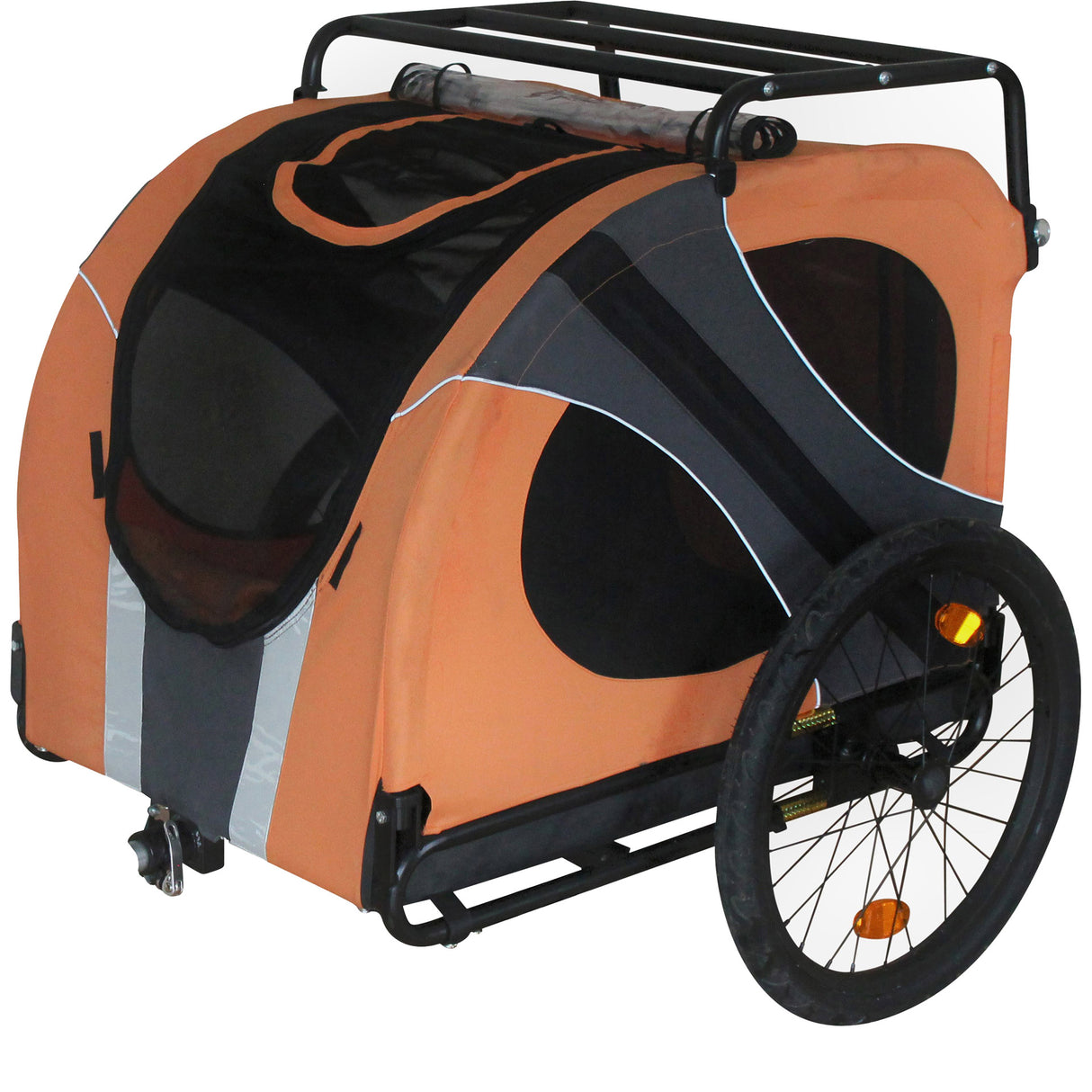 Kenda Doggyride Novel15 Trailer Lightweight Dog Bike Cart, 50 kg Lower capacity, 20 inch wheels, black, comfortable #doggyyride #novel15 #hondenfietkar