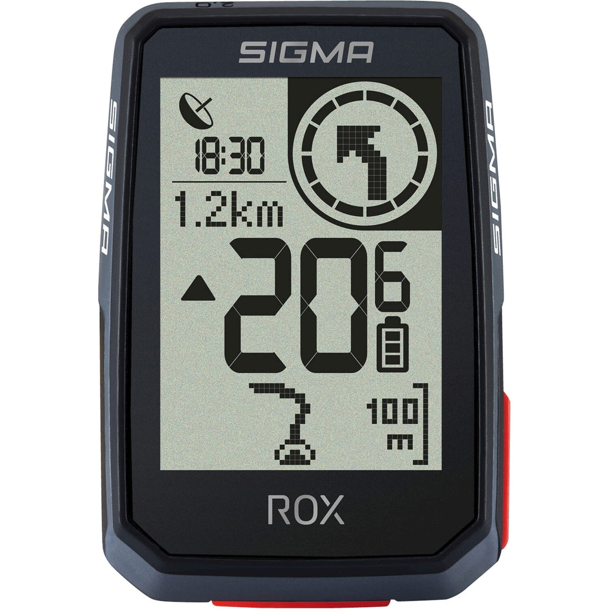 Sigma Rower Computer Rox 2.0 Endurance Black