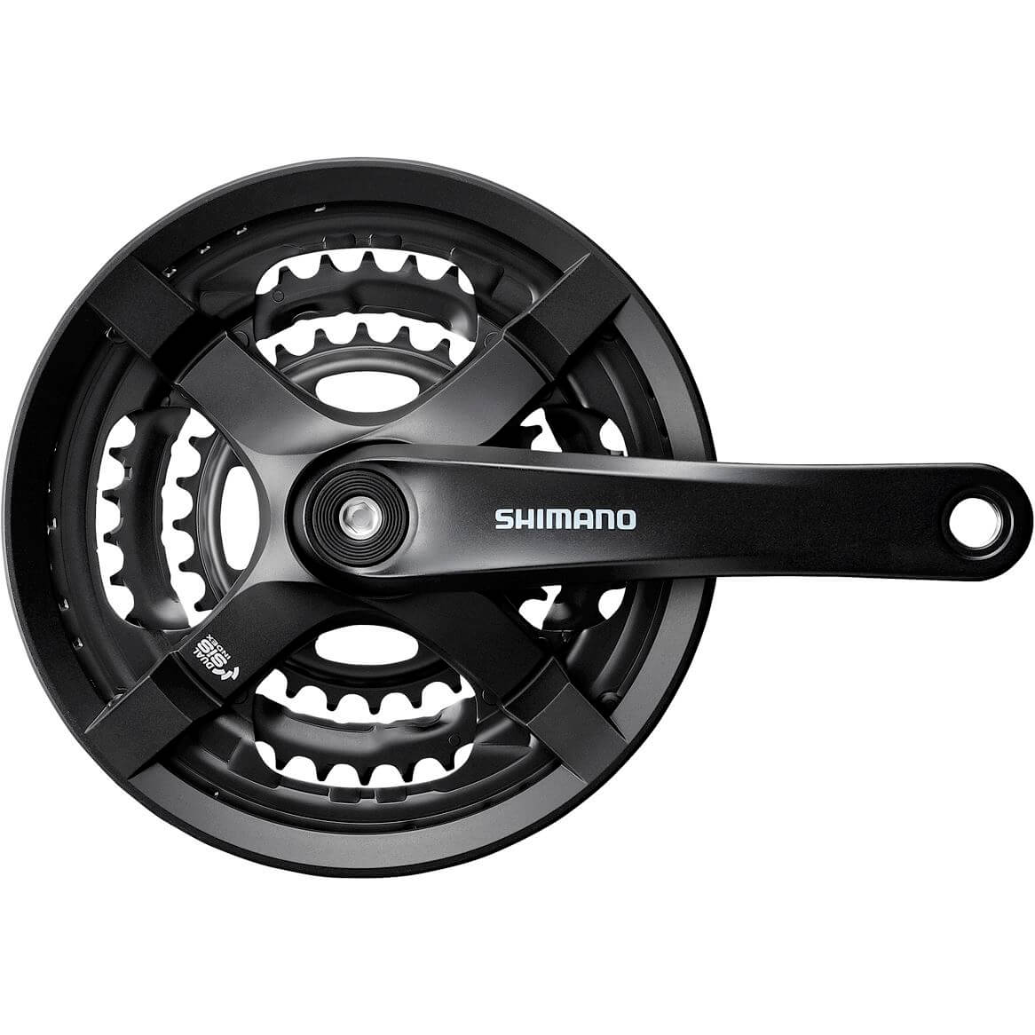 Shimano Crankstel Tourney CG triple 28-38-48 175mm zw. -4mm