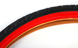 Volare tire 24 inch red black children's bike