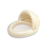 Florescer | piscina amarela ø 100 cm com guarda-sol