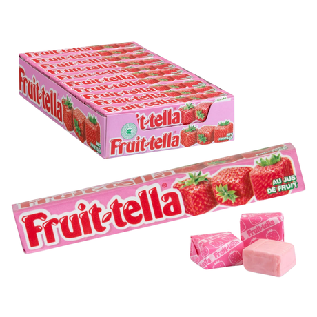 Fruittella strawberry vegan roll (20x41gr)
