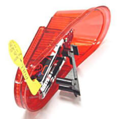 Gazelle mudguard rear light led xba battery automatic