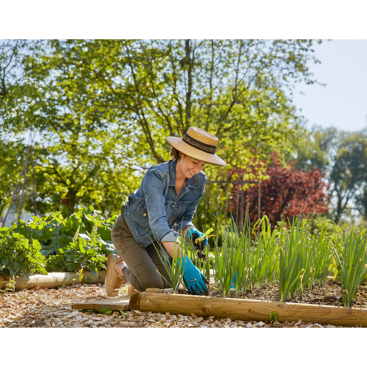 Gardena plant soil gloves