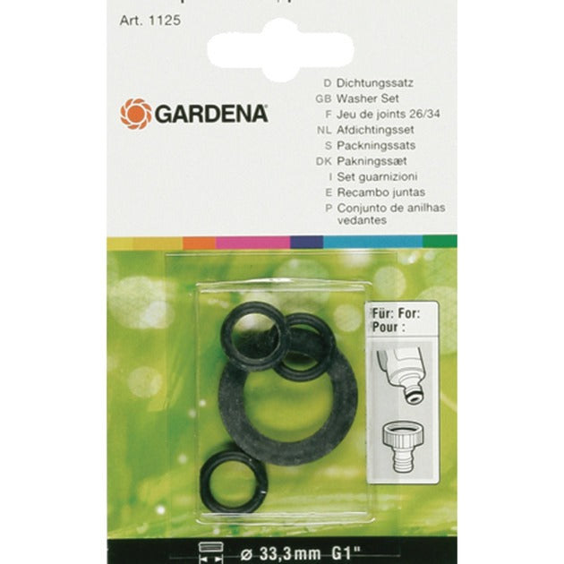 Gardena -Set -Gummi -Ringe