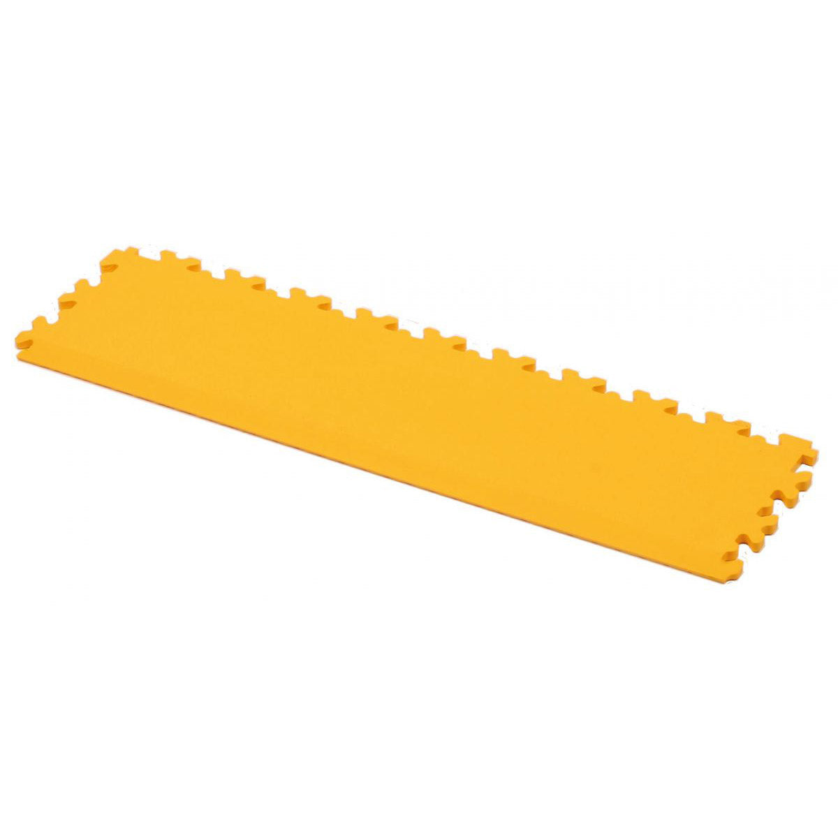 Ciclo di soglia del tulipano a pavimento 50x13x0,7 cm PVC accoppiabile - giallo