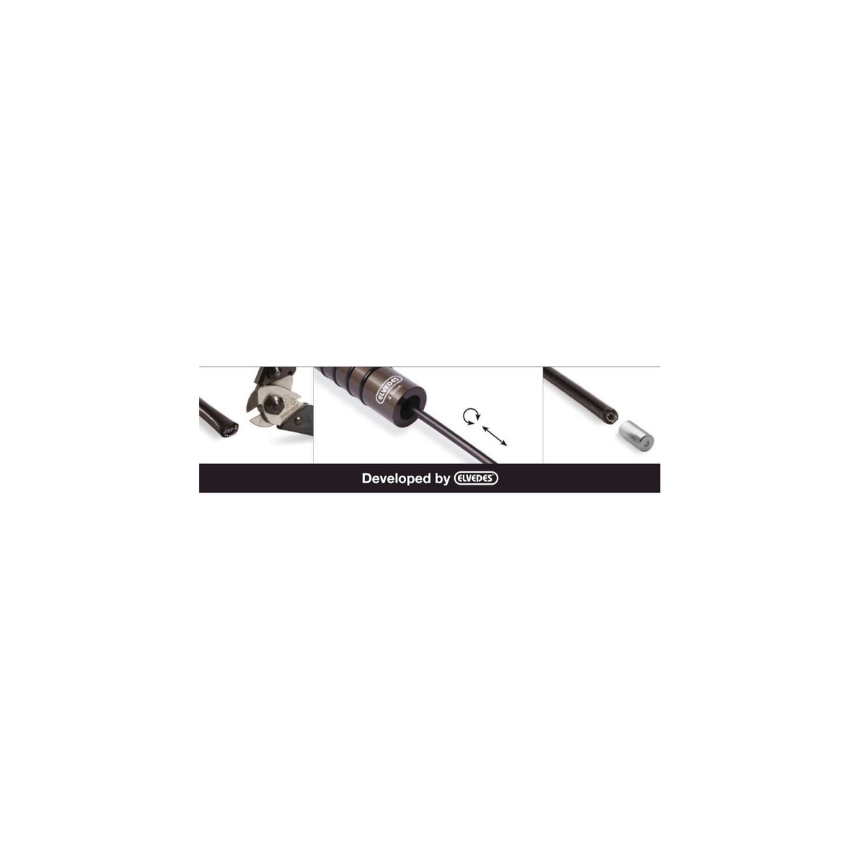 Elvedes cable pliers for 4.1 mm and 4.9 mm outer cables