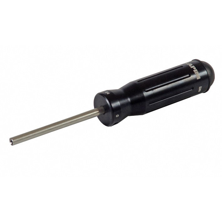 Sapim Spaak nipple key straight up-side-down 3mm black