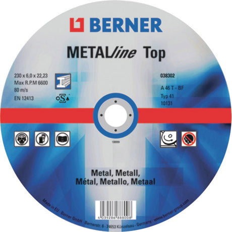 BEESON BROT UP UP TOP METALLINE 115X60X22.2MM