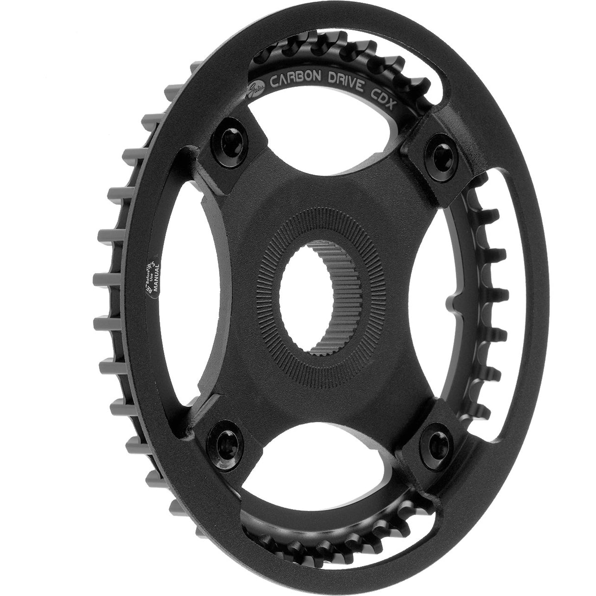 Gates CDX 39t 4-bolt spider assembly, E6100 EP8 steps with rim