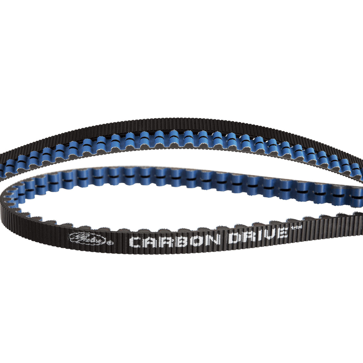 CDX riem Carbon Drive 118 tanden zwart blauw