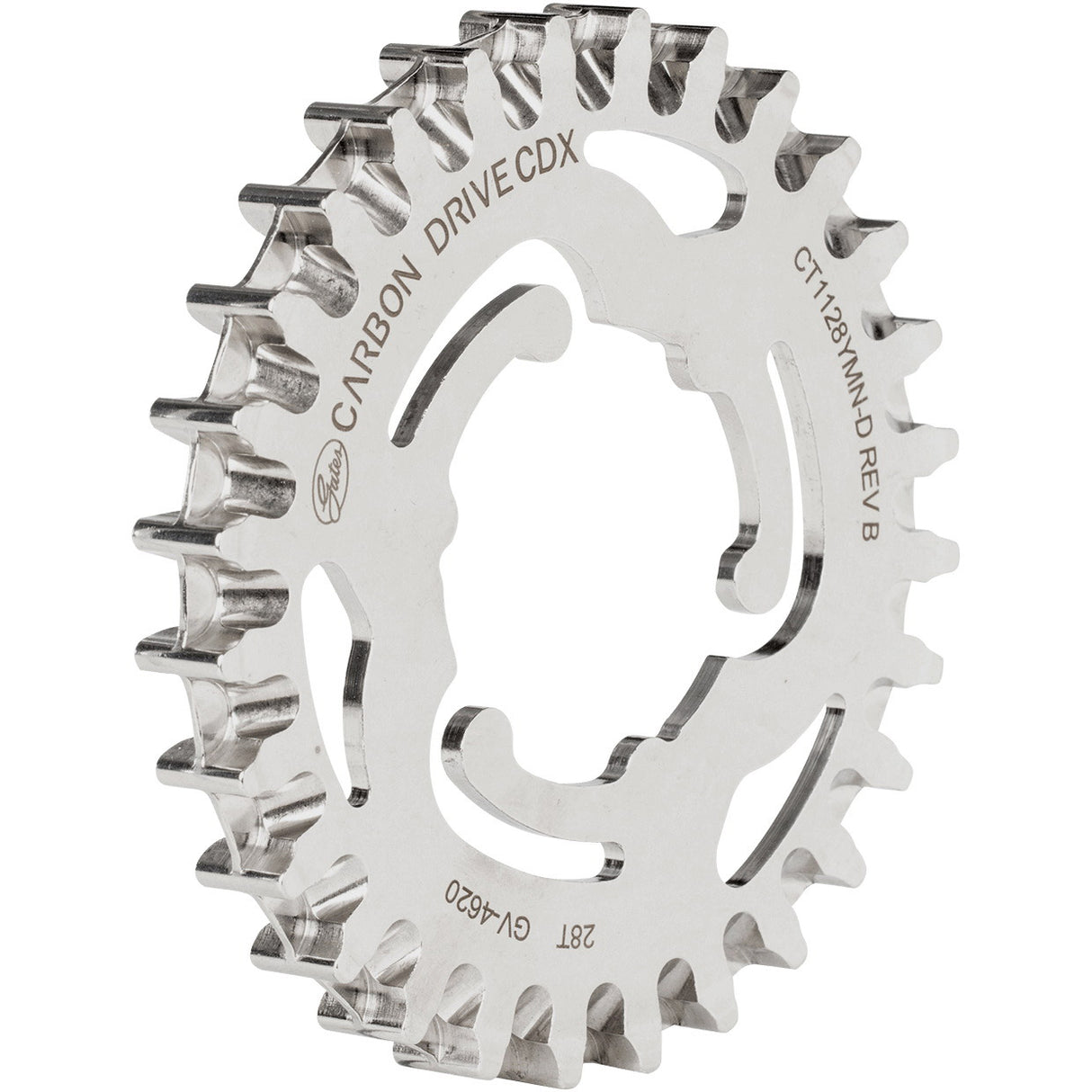 Shimano Gates Sprocket CDX 28T Nexus 5 Di2 Hub 6 lóbulo