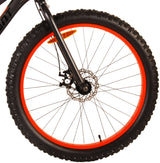 Volare Gradiente Bicicleta para niños - Niños - 26 pulgadas - Naranja negra - 7 Velocidad - Colección Prime