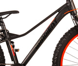 Volare Gradiente Bicicleta para niños - Niños - 26 pulgadas - Naranja negra - 7 Velocidad - Colección Prime