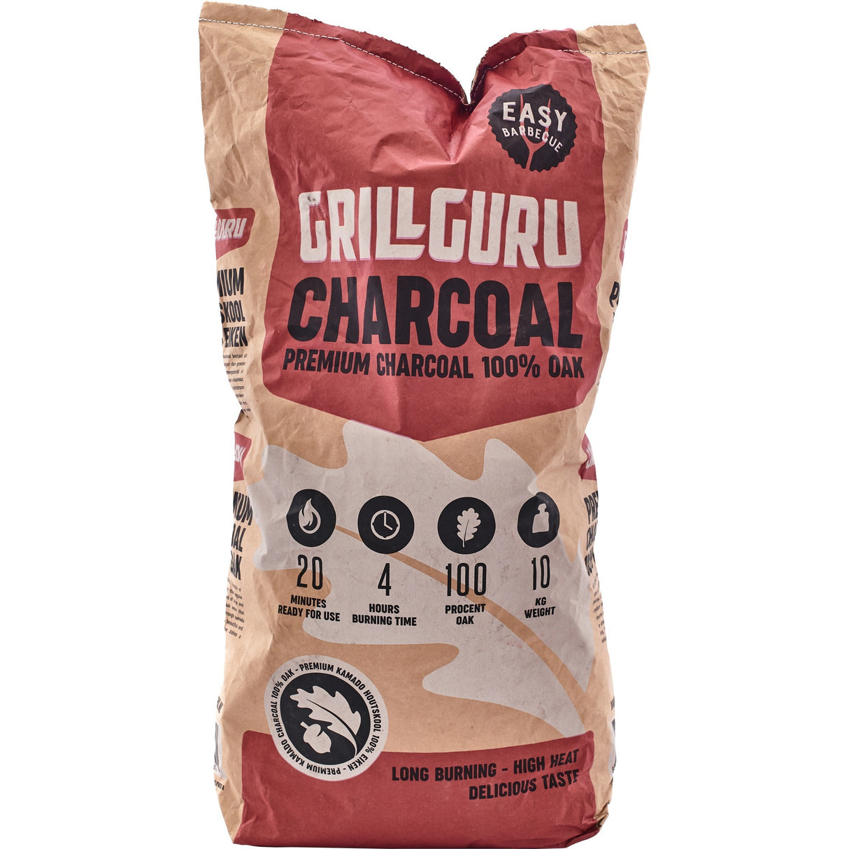 Grill guru charcoal oak