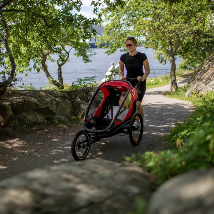 Hamax outback one - rød sort