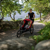 Hamax outback one - rød sort