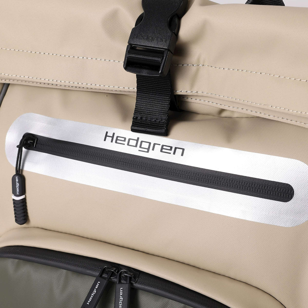backpack mol rothar comaitéireachta Hedgren 23.9l olóige beige