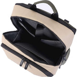 Hedgren commute bike stem backpack 15,6l beige olive